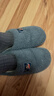 大嘴猴（paul frank）棉拖鞋男情侶時(shí)尚簡(jiǎn)約厚底家居保暖冬季拖鞋PF6661藍色290 曬單實(shí)拍圖