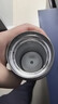 膳魔師（THERMOS）保溫杯不銹鋼大容量茶水分離杯子便攜商務(wù)辦公水杯生日禮物TCCG 316L不銹鋼灰色 400ml 升級密封圈 曬單實(shí)拍圖