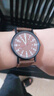 新款夜光男表男士運動(dòng)戶(hù)外手表尼龍編織帶休閑運動(dòng)便攜時(shí)尚 咖啡色 曬單實(shí)拍圖