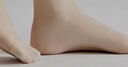 浪莎絲襪女短襪春夏薄款5A抑菌耐磨水晶絲透明中筒肉色襪子 膚色20雙 曬單實(shí)拍圖