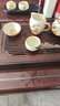 尚言坊茶盤(pán)帶排水家用簡(jiǎn)易托盤(pán)竹制長(cháng)方形功夫茶具干泡盤(pán)小型小茶臺 曬單實(shí)拍圖