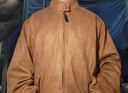 馬登工裝美式復古麂皮絨哈靈頓G9夾克男寬松立領(lǐng)vintage男士外套秋季 黃棕色 【簡(jiǎn)約休閑男裝/美拉德穿搭/Cleanfit】 2XL 【請勿與淺色衣物混洗】 曬單實(shí)拍圖