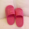 百慕傾臣小熊親子拖鞋女兒童夏可愛(ài)2026新家居室內浴室EVA防滑防臭涼拖鞋 玫紅 【無(wú)甲醛無(wú)致癌物】 34 -35【標準碼】（內長(cháng)220MM) 曬單實(shí)拍圖