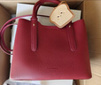 百麗包包女包商場(chǎng)質(zhì)感吐司系列單肩斜挎婚包手提包X7162CX4預售 紅色 F 曬單實(shí)拍圖