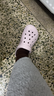卡駱馳（CROCS）貝雅洞洞鞋沙灘鞋|10126 裸粉-6PI    40 (250mm)   曬單實(shí)拍圖