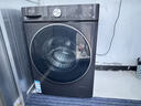 追覓【央媽推薦】T1滾筒洗烘一體機10KG大筒徑DD變頻超薄平嵌帶烘干洗衣機純平天池巖灰DWC10T10TNCN 曬單實(shí)拍圖