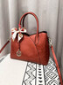 妙麗牛皮包包女包紅色手提新娘婚包品牌斜挎生日女神節38婦女節禮物 曬單實(shí)拍圖