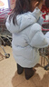 笛莎（DEESHA）女童羽絨服2025冬款三防抗菌中長(cháng)款連帽羽絨外套童裝中大童上衣 曬單實(shí)拍圖