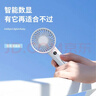 紐曼（Newmine）手持風(fēng)扇迷你小風(fēng)扇電風(fēng)扇小型立持兩用可折疊 辦公室學(xué)生宿舍大風(fēng)力桌面便攜式  奶茶色 曬單實(shí)拍圖