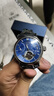 上海（SHANGHAI）手表男款 國民系列 夜光多功能飛輪男士自動(dòng)機械男表 924藍 曬單實(shí)拍圖
