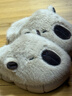 利達妮（TZLDN）卡皮巴拉兒童棉拖鞋女童6-12歲冬季室內家用保暖加絨可愛(ài)拖鞋男孩 曬單實(shí)拍圖