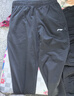 李寧運動(dòng)褲男春秋季冬季衛褲男士褲子休閑褲直筒褲寬松大碼跑步長(cháng)褲 曬單實(shí)拍圖
