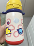 babycare兒童水杯6個(gè)月以上寶寶霸王龍不銹鋼保溫杯上學(xué)450ml-新舊款混發(fā) 曬單實(shí)拍圖