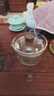 唯銘諾（WEIMINGNUO）玻璃杯蓋碗茶杯家用大號防燙三才泡茶碗帶蓋單個(gè)手抓壺功夫過(guò)濾杯 曬單實(shí)拍圖