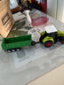 中精質(zhì)造兒童大號農夫車(chē)聯(lián)合收割機玩具拖拉機小麥農用汽車(chē)模型運輸車(chē)男孩 超大號農夫車(chē)+拖掛翻斗車(chē)【送奶?！?可拆卸/部件可動(dòng) 曬單實(shí)拍圖