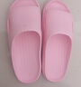 XGGC防滑拖鞋夏季男女家居室內軟底浴室洗澡防摔孕婦涼拖 粉色  38-39 曬單實(shí)拍圖