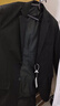 卡度頓 西服套裝男三件套修身商務(wù)西裝職業(yè)正裝外套男新郎伴郎結婚禮服 黑色(外套+西褲+襯衫) 3XL 【141-155斤】+7件禮品 曬單實(shí)拍圖