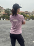 STAW世拓【26馬年騏驥限定】跑步短袖T恤運動(dòng)3A抗菌訓練馬拉松速干衣T 灰紫色 M 女 曬單實(shí)拍圖