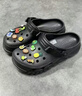 卡駱馳（CROCS）蝸輪洞洞鞋|208776 黑色-001    43 (270mm)   曬單實(shí)拍圖