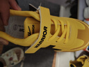回力（Warrior）童鞋男童板鞋春秋款軟底輕便兒童運動(dòng)鞋WZ(CL)-1076 黃/黑35 曬單實(shí)拍圖