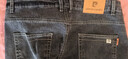 皮爾卡丹（pierre cardin）牛仔褲男春夏季韓版復古寬松直筒休閑褲子男士高端男裝 藍灰色 33 曬單實(shí)拍圖