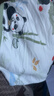 愛(ài)貝迪拉新生嬰兒防驚跳睡袋包巾寶寶綁帶襁褓巾春秋夏季包被包單睡覺(jué)神器 【單層】竹抱熊貓（天竹棉+7A抗菌+靜音開(kāi)合） 寬35cm*長(cháng)80cm【適合0-12個(gè)月】 曬單實(shí)拍圖