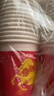 特美居（temeiju）一次性杯子加厚防燙新年紙杯婚慶紅色喬遷喜宴馬年水杯250ML*50只 曬單實(shí)拍圖