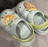 泰蘭尼斯夏季新款兒童洞洞鞋男童包頭防踢寶寶拖鞋女童防滑軟底沙灘鞋 綠色 25 -26鞋內長(cháng)16適合腳長(cháng)15.5 曬單實(shí)拍圖