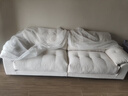 全友家居現代簡(jiǎn)約云浪沙發(fā)客廳可拆洗布藝沙發(fā)小戶(hù)型2025新款直排沙發(fā) 【京倉閃發(fā) | 常規款 | 三防雪尼爾】云絮白 2.7米 曬單實(shí)拍圖