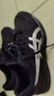 亞瑟士ASICS男女輕量舒適透氣羽毛球鞋 RIVRE CF 黑色/銀色 40.5 曬單實(shí)拍圖
