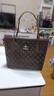 高級感大容量包2026新款女包女士單肩手提包小眾百搭托特包媽媽包 棕色 曬單實(shí)拍圖