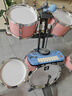 俏娃寶貝（QIAO WA BAO BEI）架子鼓兒童初學(xué)者男孩女孩1-3-6-10歲打鼓樂(lè )器大號爵士鼓帶DJ琴 曬單實(shí)拍圖