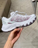 FILA 斐樂(lè )蘑菇鞋女鞋老爹鞋2026夏季新款鞋子休閑鞋復古運動(dòng)鞋透氣 雨霧灰/葡萄奶昔紫-NA 38 曬單實(shí)拍圖