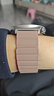 碼仕適用華為手表表帶Watch5/4/3/GT6/5/gt4/3/2/Pro/榮耀Magic2/OPPO Watch4/X磁吸硅膠咖啡配黑22mm 曬單實(shí)拍圖