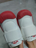 牧童幼兒園鞋春秋款室內鞋男童防撞學(xué)步鞋女寶寶小白鞋 英倫紅1 27 曬單實(shí)拍圖