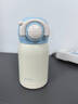 沃普（WOPU）保溫杯2026新款女高顏值吸管水杯口袋小巧便攜隨行保冷咖啡杯 海洋之心藍230mL【一蓋雙飲】 曬單實(shí)拍圖