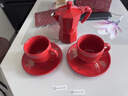 Bialetti節日限定新年紅運系列咖啡杯碟套裝2杯裝送禮 「紅運」杯碟套裝 2套 240ml 曬單實(shí)拍圖