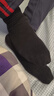 棉滿(mǎn)滿(mǎn)襪子男士長(cháng)筒襪春秋季新疆棉10A抗菌防臭黑色高筒加長(cháng)小腿長(cháng)襪5雙 曬單實(shí)拍圖