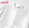 班尼路（Baleno）長(cháng)袖圓領(lǐng)t恤男加絨保暖冬季純色內搭上衣設計感簡(jiǎn)約男士打底衫 曬單實(shí)拍圖