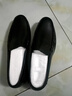 蜘蛛王（SPIDER KING）時(shí)尚休閑皮鞋輕便舒適樂(lè )福鞋一腳蹬駕車(chē)套腳透氣豆豆鞋 黑色 41  曬單實(shí)拍圖