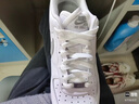 耐克NIKE男空軍一號AF1 運動(dòng)鞋FJ4146-100白灰41 曬單實(shí)拍圖