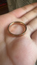 丹尼爾惠靈頓（DanielWellington）dw戒指女星辰情侶戒指玫瑰金54號DW223 曬單實(shí)拍圖