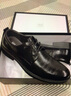 海瀾之家HLA皮鞋男士商務(wù)休閑春夏德比正裝鞋子男H135/H171 黑色39 曬單實(shí)拍圖
