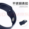 BHO適用蘋(píng)果手表表帶apple watch s11/s10/se3運動(dòng)型表帶iwatch s9/8/7/6/ultra3/2透氣運動(dòng)硅膠表帶 曬單實(shí)拍圖