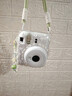 富士（FUJIFILM）拍立得mini12/11/se/41/evo一次成像相機 即拍即得相紙wide400/SQ1 Mini12 茉莉白（特價(jià)微瑕） 官方標配 曬單實(shí)拍圖