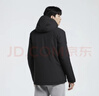 阿迪達斯（adidas）男 運動(dòng)型格系列 3S HOODED INS J 短棉服 JY8303 黑色  XL  曬單實(shí)拍圖