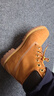 【9成新】添柏嵐（Timberland）踢不爛 大黃靴 牛皮防水經(jīng)典黃靴 10061 小麥色 42碼US8.5   曬單實(shí)拍圖