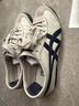 Onitsuka Tiger鬼塚虎MEXICO 66?秋冬復古男女運動(dòng)休閑鞋 米灰色/藏青色 37 曬單實(shí)拍圖