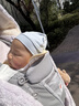 ERGObaby美國二狗腰凳嬰兒背帶柔軟breeze舒適通風(fēng)透氣通用抱娃神器灰色 曬單實(shí)拍圖