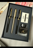 英雄（HERO）【開(kāi)學(xué)禮物】高端輕奢鋼筆三件套明尖/暗尖/美工尖禮盒 簽字筆商務(wù)新年禮品馬年生日禮物 曬單實(shí)拍圖
